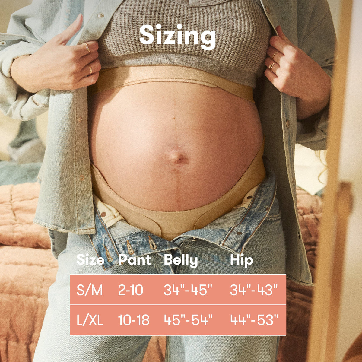 Dual Support Pregnancy Belly Band