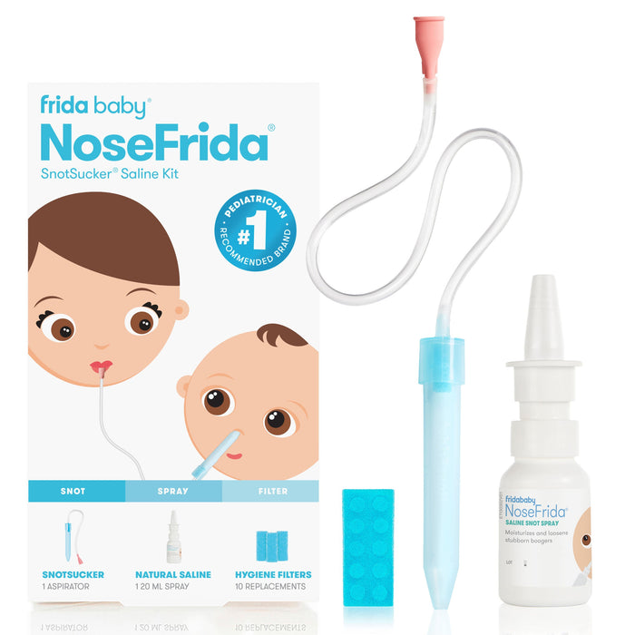 NoseFrida the SNOTSUCKER SALINE KIT